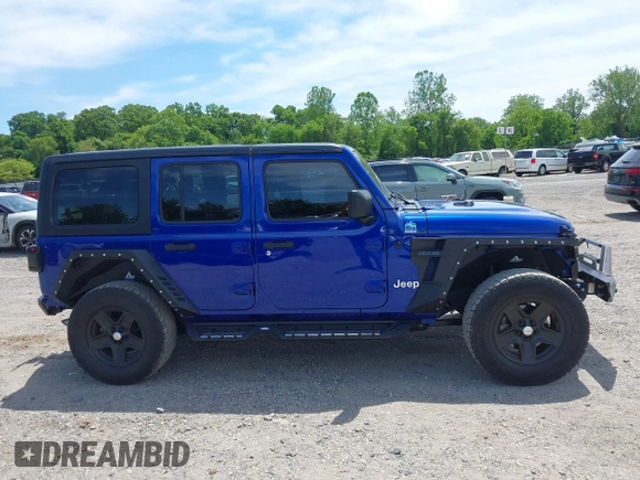 2019 Jeep Wrangler Unlimited Sport Altitude with VIN 1C4HJXDG2KW532866, listed as a IAAI auction lot 42320008 with 66,316 mi miles and . Bid and sale history available at DreamBid. Image 13.