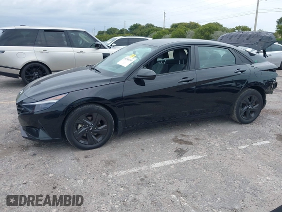 2022 Hyundai Elantra SEL with VIN KMHLS4AG5NU218134, listed as a IAAI auction lot 41346561 with 43,264 mi miles and . Bid and sale history available at DreamBid. Image 2.
