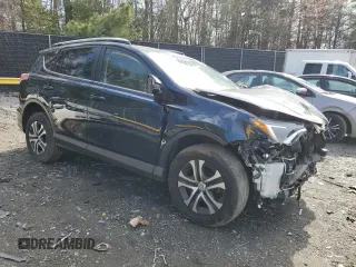 2017 Toyota RAV4 LE with VIN JTMBFREV0HJ109029, listed as a Copart auction lot 48758755 with 104,982 mi miles and Salvage Title. Bid and sale history available at carsss.com. Image 4.