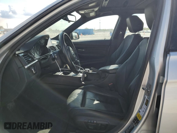 2015 BMW 3 Series 328i xDrive with VIN WBA3B5C51FF963410, listed as a Copart auction lot 85980084 with 122,385 mi miles and Salvage Title. Bid and sale history available at carsss.com. Image 7.