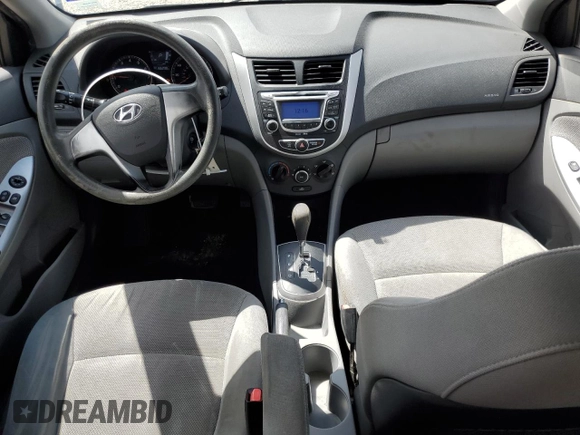 2013 Hyundai Accent GLS with VIN KMHCT4AE4DU409439, listed as a Copart auction lot 53118785 with 156,238 mi miles and Salvage Title. Bid and sale history available at carsss.com. Image 8.
