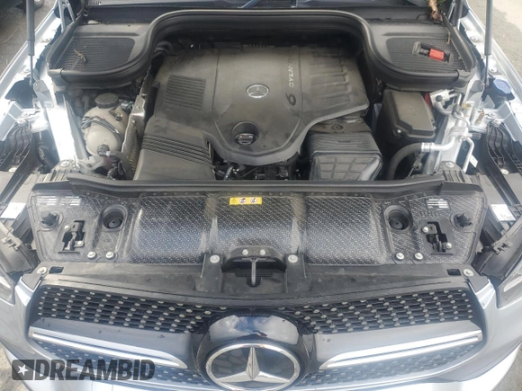 2023 Mercedes-Benz GLE 450 with VIN 4JGFB5KB2PA871580, listed as a Copart auction lot 44993365 with 18,013 mi miles and Salvage title. Bid and sale history available at DreamBid. Image 12.