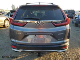2021 Honda CR-V Touring with VIN 2HKRW2H9XMH672645, listed as a Copart auction lot 88764355 with 52,619 mi miles and Salvage Title. Bid and sale history available at carsss.com. Image 6.