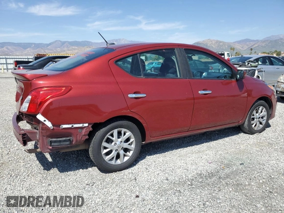2018 Nissan Versa Sedan SV with VIN 3N1CN7APXJL873376, listed as a Copart auction lot 52180865 with 201,526 mi miles and Salvage Title. Bid and sale history available at carsss.com. Image 3.