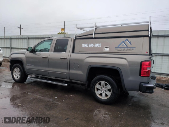 2017 GMC Sierra 1500 SLE z VIN 1GTV2MEC5HZ177175, wystawiony jako Copart lot #53640195 z przebiegiem 100 252 mil mil oraz Szkoda całkowita • Salvage title. Historia ofert i sprzedaży dostępna na DreamBid. Obrazek 2.