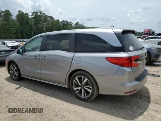 2022 Honda Odyssey Touring с VIN 5FNRL6H82NB009321, выставлен на аукционе Copart как лот 59058535 с пробегом 88 073 миль миль и Списание • Salvage title. История ставок и продаж доступна на DreamBid. Изображение 2.