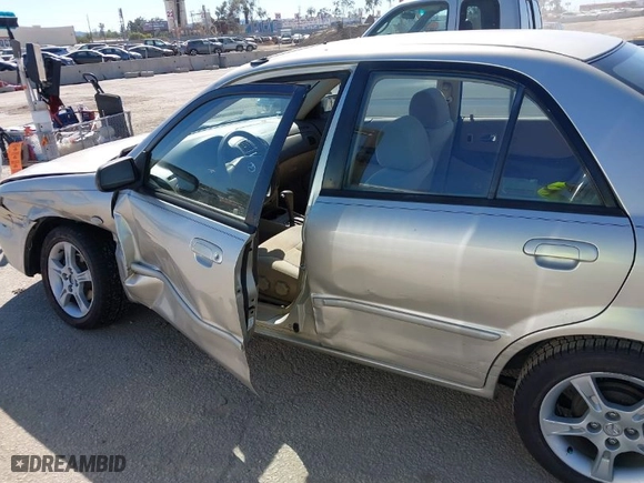 2003 Mazda Protege LX with VIN JM1BJ226330154838, listed as a IAAI auction lot 41854918 with NaN miles. Bid and sale history available at carsss.com. Image 17.