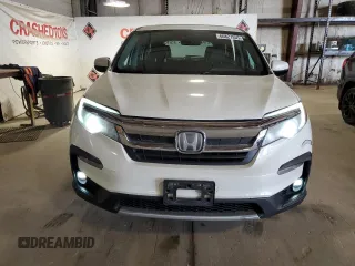 2019 Honda Pilot EX-L with VIN 5FNYF6H51KB050107, listed as a Copart auction lot 60827355 with 71,958 mi miles and Salvage title. Bid and sale history available at DreamBid. Image 5.