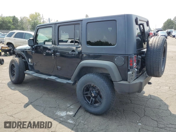 2008 Jeep Wrangler Unlimited X with VIN 1J4GB39118L505846, listed as a Copart auction lot 64015204 with 196,061 mi miles and Salvage Title. Bid and sale history available at DreamBid. Image 2.