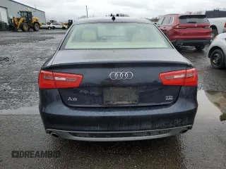 2015 Audi A6 3.0L TDI Prestige with VIN WAUHMAFC4FN029833, listed as a Copart auction lot 49511875 with 123,963 mi miles and Salvage Title. Bid and sale history available at carsss.com. Image 6.