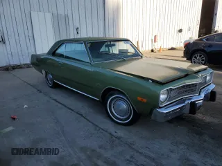 1973 Dodge Dart z VIN LH23C3G248835, wystawiony jako Copart lot #81306214 z przebiegiem 40 274 mil mil oraz Czysty tytuł • Clean title. Historia ofert i sprzedaży dostępna na DreamBid. Obrazek 4.