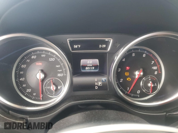 2018 Mercedes-Benz GLS 450 with VIN 4JGDF6EE0JB173171, listed as a Copart auction lot 42110844 with 80,119 mi miles and . Bid and sale history available at DreamBid. Image 9.