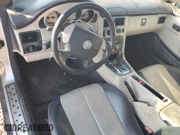 1998 Mercedes-Benz SLK-Class with VIN WDBKK47F5WF073700, listed as a Copart auction lot 66996724 with 131,182 mi miles and Salvage Title. Bid and sale history available at carsss.com. Image 8.