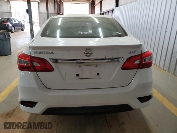 2017 Nissan Sentra S with VIN 3N1AB7AP4HY246346, listed as a Copart auction lot 51234775 with Not Provided miles and Salvage Title. Bid and sale history available at carsss.com. Image 6.