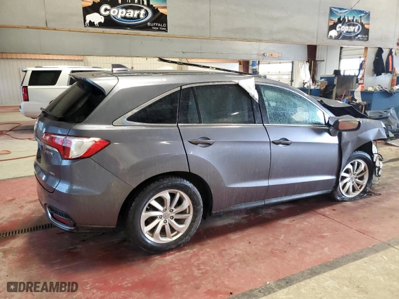 2017 Acura RDX w/Technology Pkg with VIN 5J8TB4H5XHL032299, listed as a Copart auction lot 44532754 with 0 mi miles and Salvage Title. Bid and sale history available at carsss.com. Image 3.
