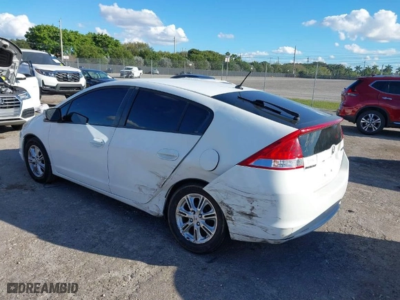 2011 Honda Insight EX with VIN JHMZE2H73BS009609, listed as a IAAI auction lot 41668074 with 252,432 mi miles. Bid and sale history available at carsss.com. Image 3.