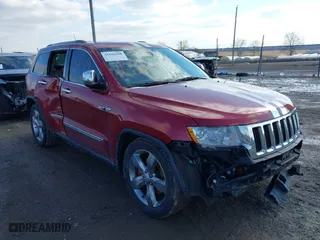2011 Jeep Grand Cherokee Overland with VIN 1J4RR6GT9BC560482, listed as a IAAI auction lot 41544308 with 111,029 mi miles. Bid and sale history available at carsss.com. Image 1.