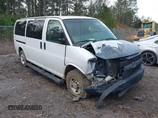 2011 Chevrolet Express Passenger LS with VIN 1GAWGPFG7B1119978, listed as a IAAI auction lot 41437456 with 223,234 mi miles and . Bid and sale history available at DreamBid. Image 1.