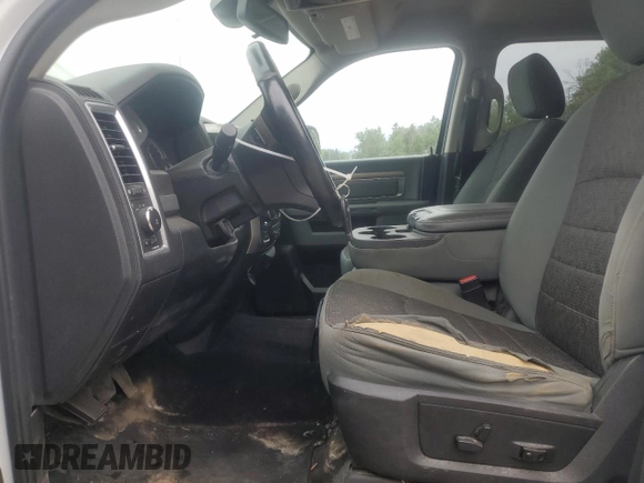 2018 Ram 1500 Big Horn with VIN 1C6RR7LT9JS134322, listed as a Copart auction lot 62555085 with 264,155 mi miles and Non repairable. Bid and sale history available at DreamBid. Image 7.