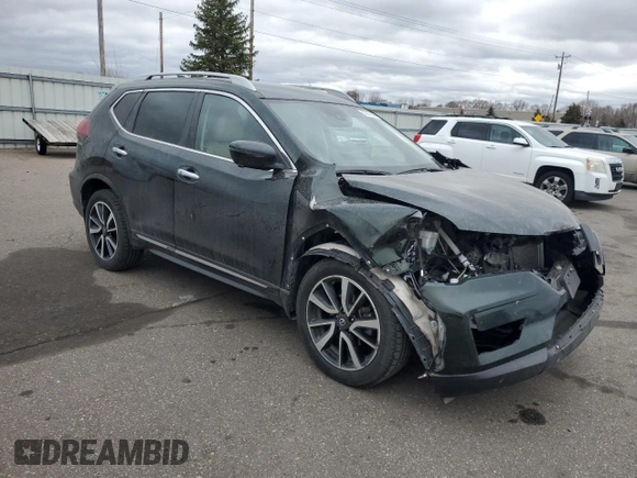 2020 Nissan Rogue S with VIN 5N1AT2MV4LC743711, listed as a Copart auction lot 52316565 with 73,549 mi miles and Salvage Title. Bid and sale history available at carsss.com. Image 4.
