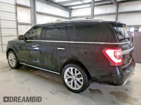 2018 Ford Expedition Platinum with VIN 1FMJU1MT3JEA17670, listed as a Copart auction lot 58159755 with 191,773 mi miles and Clean title. Bid and sale history available at DreamBid. Image 2.