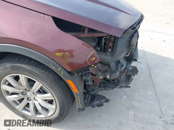 2023 Cadillac XT4 FWD Premium Luxury with VIN 1GYFZCR47PF106017, listed as a IAAI auction lot 42283401 with 40,734 mi miles and . Bid and sale history available at DreamBid. Image 18.