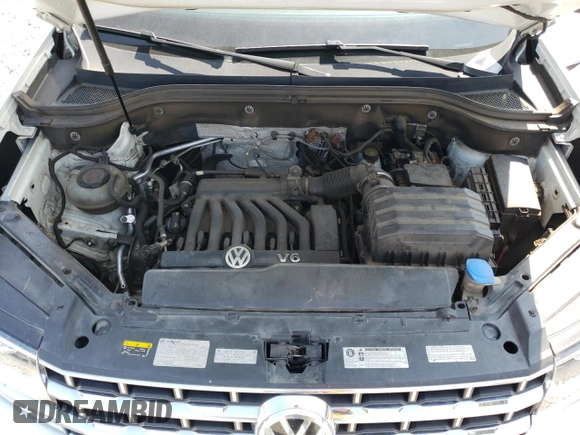 2018 Volkswagen Atlas SE z VIN 1V2PR2CA1JC570706, wystawiony jako Copart lot #68623484 z przebiegiem 136 747 mil mil oraz Szkoda całkowita • Salvage title. Historia ofert i sprzedaży dostępna na DreamBid. Obrazek 12.