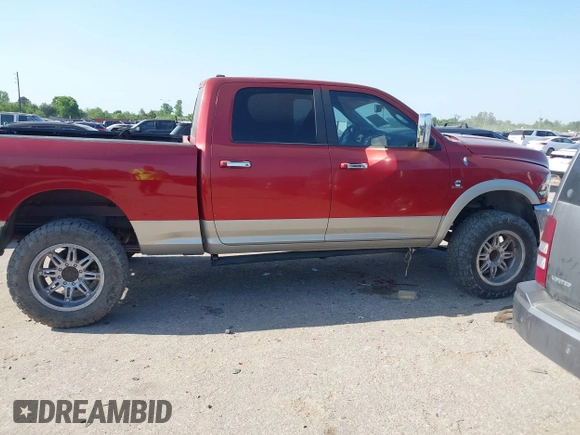 2010 Dodge Ram 2500 SLT with VIN 3D7UT2CL0AG188595, listed as a IAAI auction lot 42018337 with 240,267 mi miles. Bid and sale history available at carsss.com. Image 13.