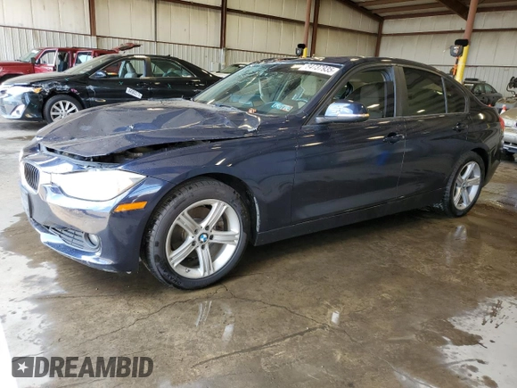 2014 BMW 3 Series 320i with VIN WBA3B1G5XENT00747, listed as a Copart auction lot 64737935 with 123,374 mi miles and Salvage title. Bid and sale history available at DreamBid. Image 1.