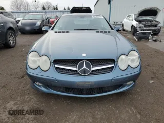 2003 Mercedes-Benz SL 500 with VIN WDBSK75F93F008171, listed as a Copart auction lot 83149314 with 152,312 mi miles and Clean title. Bid and sale history available at DreamBid. Image 5.
