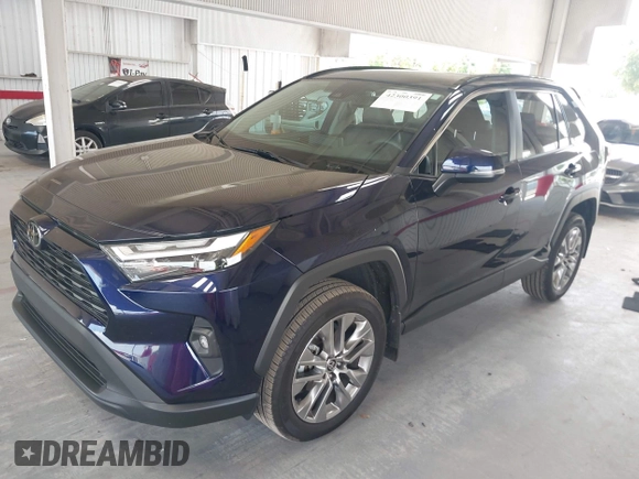 2024 Toyota RAV4 XLE Premium with VIN 2T3C1RFV0RW315911, listed as a IAAI auction lot 42300391 with 37,633 mi miles and . Bid and sale history available at DreamBid. Image 2.