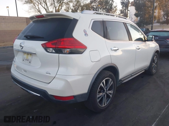2017 Nissan Rogue SL with VIN JN8AT2MT6HW154527, listed as a IAAI auction lot 41808881 with 64,982 mi miles and . Bid and sale history available at DreamBid. Image 4.
