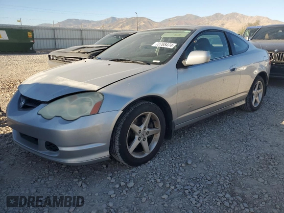 2002 Acura RSX Type S with VIN JH4DC53082C018294, listed as a Copart auction lot 72765474 with 199,320 mi miles and Salvage Title. Bid and sale history available at carsss.com. Image 1.