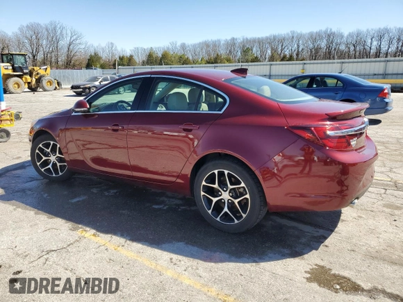 2017 Buick Regal Sport Touring with VIN 2G4GL5EX2H9139794, listed as a Copart auction lot 49215275 with 69,320 mi miles and Salvage title. Bid and sale history available at DreamBid. Image 2.