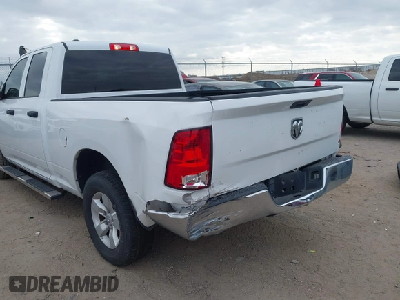 2021 Ram 1500 Tradesman with VIN 1C6RR6FG2MS506595, listed as a IAAI auction lot 41169146 with 43,726 mi miles and . Bid and sale history available at DreamBid. Image 6.