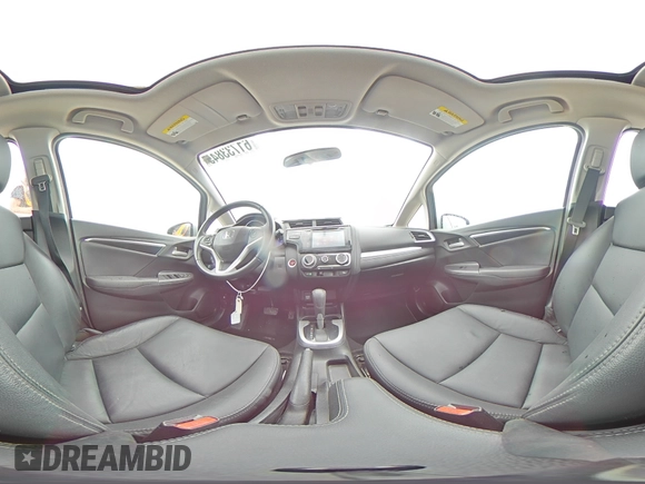 2015 Honda Fit EX-L with VIN 3HGGK5H83FM778607, listed as a Copart auction lot 61733845 with 26,338 mi miles and Clean title. Bid and sale history available at DreamBid. Image 15.
