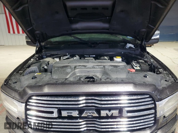 2024 Ram 3500 Laramie with VIN 3C63R3JL6RG170411, listed as a Copart auction lot 69992164 with 0 mi miles and Salvage Title. Bid and sale history available at carsss.com. Image 12.
