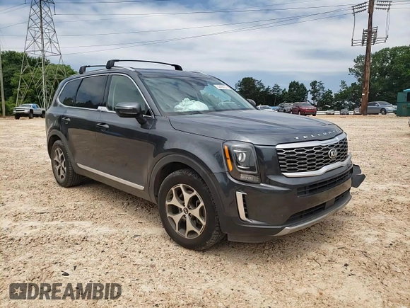 2021 Kia Telluride EX z VIN 5XYP34HC1MG174218, wystawiony jako Copart lot #59498635 z przebiegiem 82 767 mil mil oraz Szkoda całkowita • Salvage title. Historia ofert i sprzedaży dostępna na DreamBid. Obrazek 14.