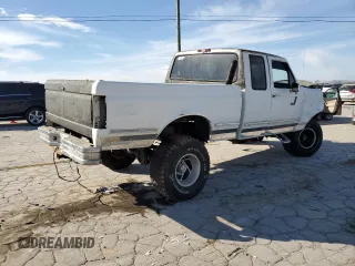 1994 Ford F-150 with VIN 1FTEX14N0RKA38553, listed as a Copart auction lot 46876235 with 330,998 mi miles and Salvage Title. Bid and sale history available at carsss.com. Image 3.