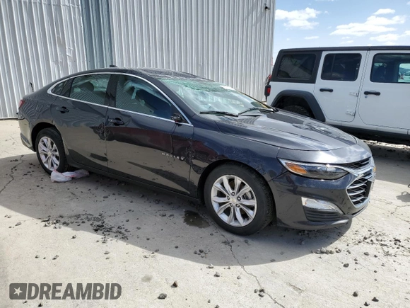 2022 Chevrolet Malibu LT with VIN 1G1ZD5ST7NF130483, listed as a Copart auction lot 52500825 with 52,220 mi miles and Non Repairable. Bid and sale history available at DreamBid. Image 4.
