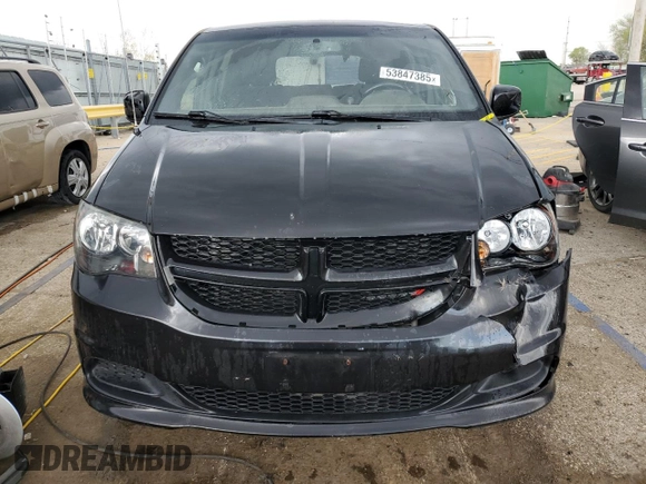 2015 Dodge Grand Caravan American Value with VIN 2C4RDGBG6FR659777, listed as a Copart auction lot 53847385 with 176,802 mi miles and Salvage Title. Bid and sale history available at DreamBid. Image 5.