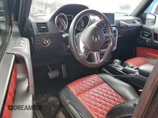 2016 Mercedes-Benz G-Class G 63 AMG with VIN WDCYC7DF5GX261637, listed as a Copart auction lot 74528134 with 0 mi miles and Salvage Title. Bid and sale history available at carsss.com. Image 8.