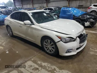 2015 Infiniti Q50 Premium z VIN JN1BV7AP1FM336551, wystawiony jako Copart lot #56077035 z przebiegiem 91 244 mil mil oraz Szkoda całkowita • Salvage title. Historia ofert i sprzedaży dostępna na DreamBid. Obrazek 4.