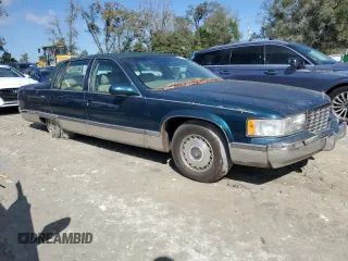 1995 Cadillac Fleetwood z VIN 1G6DW52P3SR704864, wystawiony jako Copart lot #46631025 z przebiegiem Nie podano mil oraz Tytuł czysty. Historia ofert i sprzedaży dostępna na DreamBid. Obrazek 4.