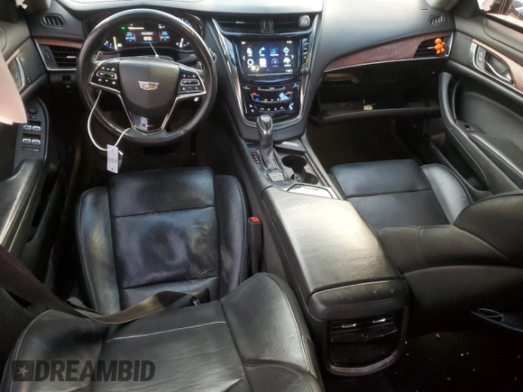 2016 Cadillac CTS V-Sport RWD with VIN 1G6AU5S84G0101967, listed as a Copart auction lot 83886854 with 211,153 mi miles and Salvage Title. Bid and sale history available at DreamBid. Image 8.