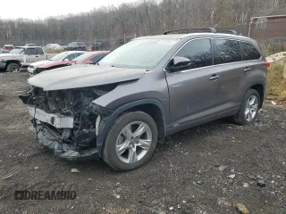 2018 Toyota Highlander Hybrid Limited with VIN 5TDDGRFH3JS043678, listed as a Copart auction lot 86330944 with 122,349 mi miles and Salvage title. Bid and sale history available at DreamBid. Image 1.