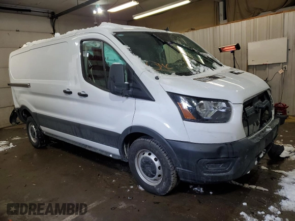 2024 Ford Transit Cargo with VIN 1FTYE1Y88RKA20387, listed as a Copart auction lot 89136935 with 30,190 mi miles and Clean Title. Bid and sale history available at carsss.com. Image 4.