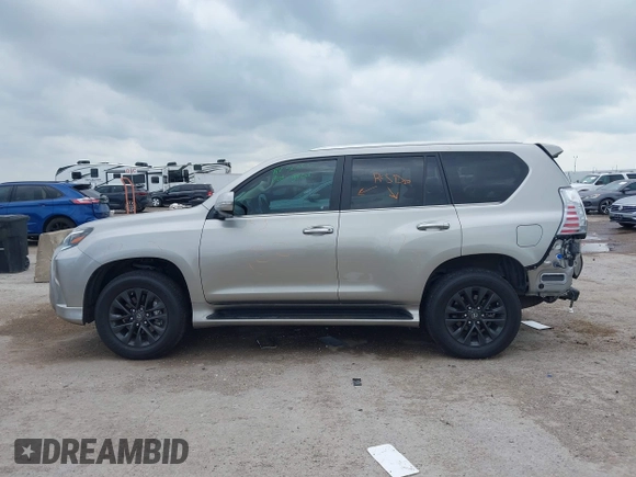 2022 Lexus GX 460 Premium with VIN JTJAM7BX9N5325314, listed as a IAAI auction lot 42129650 with 35,429 mi miles and . Bid and sale history available at DreamBid. Image 14.