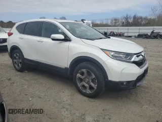 2019 Honda CR-V EX with VIN 2HKRW2H50KH673989, listed as a Copart auction lot 49255695 with 36,278 mi miles and Salvage Title. Bid and sale history available at DreamBid. Image 4.