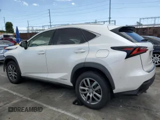 2015 Lexus NX 300h z VIN JTJBJRBZ8F2027317, wystawiony jako Copart lot #55630255 z przebiegiem 124 895 mil mil oraz Szkoda całkowita • Salvage title. Historia ofert i sprzedaży dostępna na DreamBid. Obrazek 2.